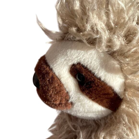 Wild Republic Sloth Plush 18" Shaggy 3 Toed Tan Stuffed Animal Toy Jungle Zoo - Picture 7 of 14